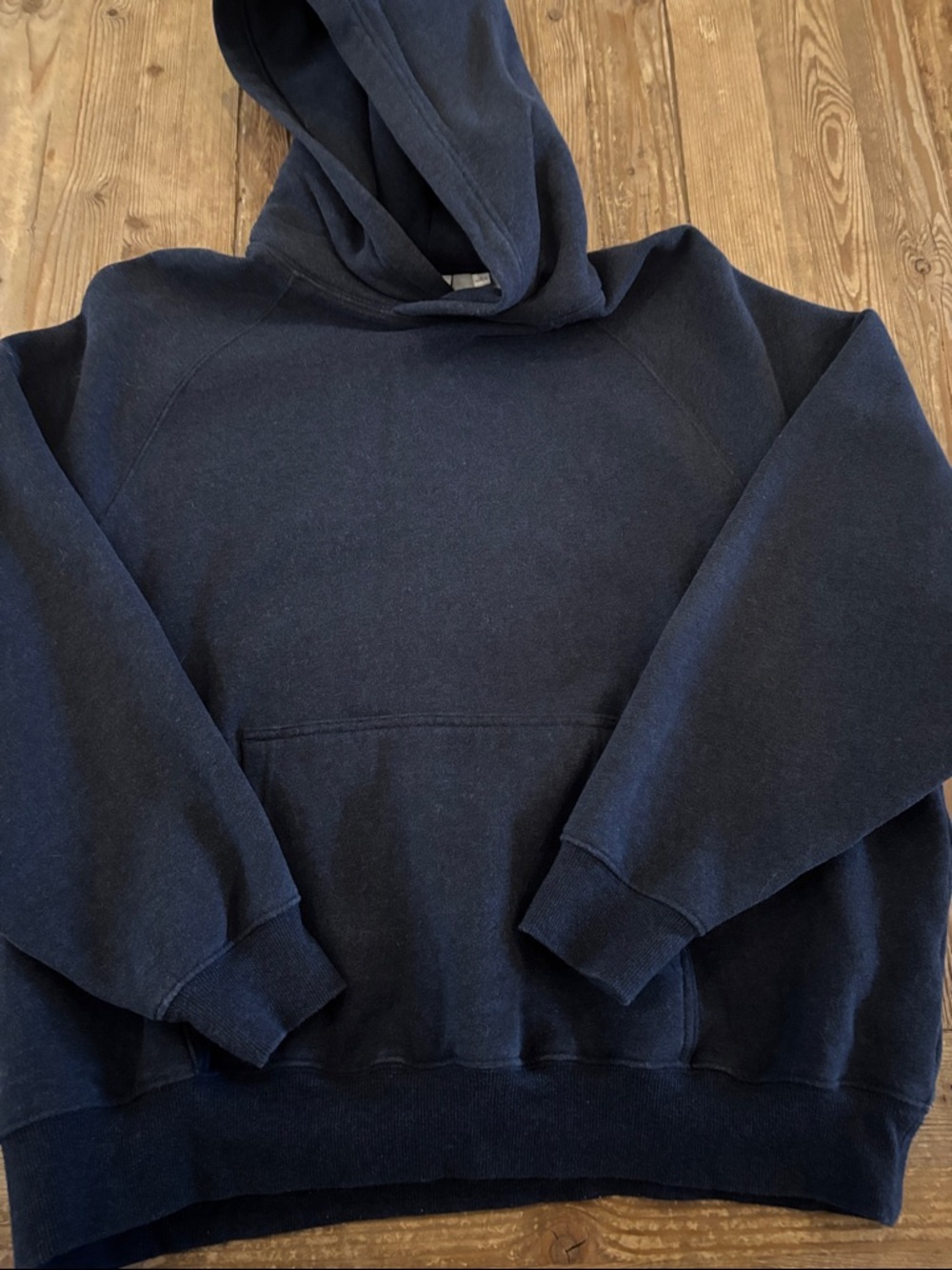 Aritzia Navy Blue Hoodie Sweatshirt